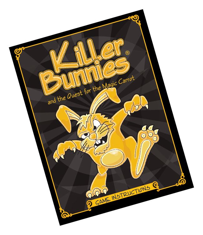 Killer Bunnies Quest Unsigned Rulebook