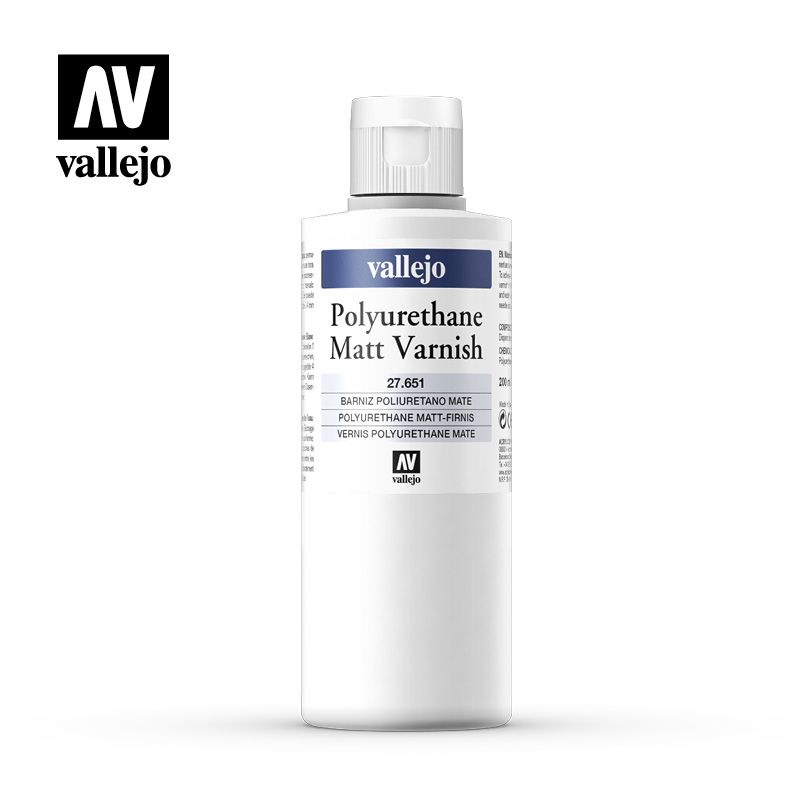 Vallejo - 27.651 - Matte Varnish 200ml