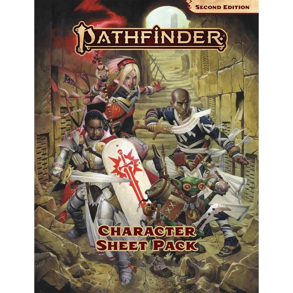 Pathfinder Second Edition Advanced Player's Guide Character Sheet Pack