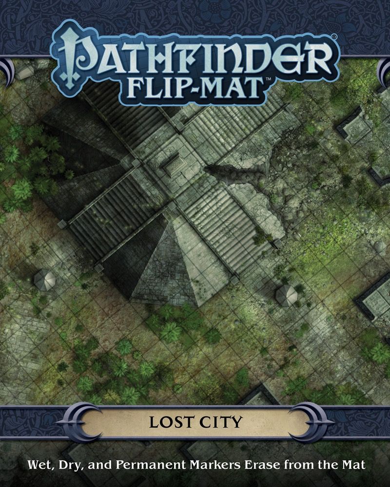 Pathfinder Accessories Flip Mat Lost City