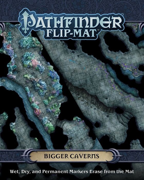 Pathfinder Accessories Flip Mat Bigger Caverns