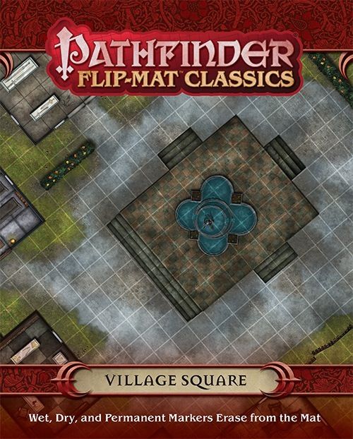 Pathfinder Accessories Flip Mat Classics Village Square