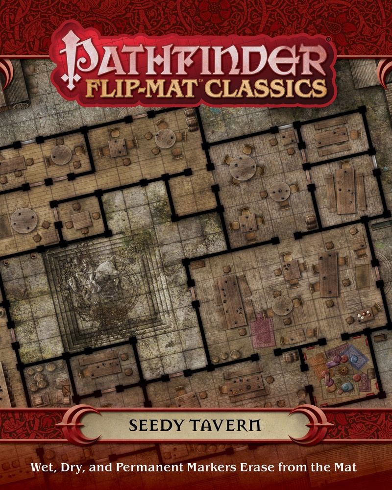 Pathfinder Accessories Flip Mat Classics Seedy Tavern