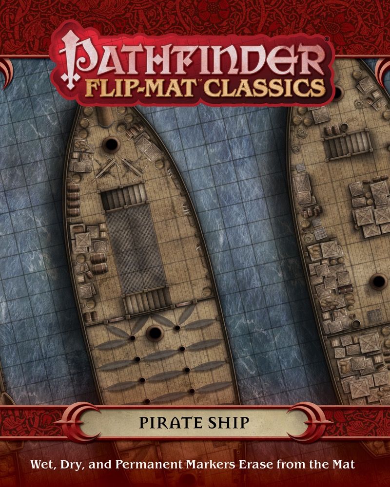 Pathfinder - Flip Mat Classics Pirate Ship