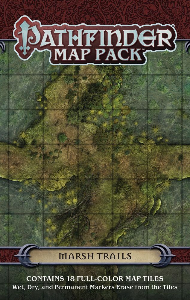 Pathfinder Accessories Map Pack Marsh Trails