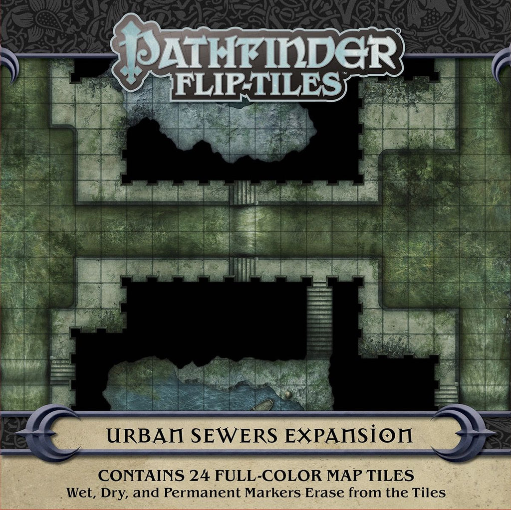 Pathfinder Accessories Flip Tiles Urban Sewers Expansion