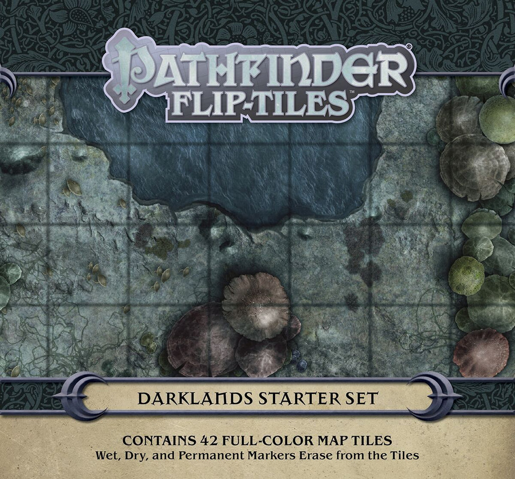 Pathfinder Accessories Flip Tiles Darklands Starter Set
