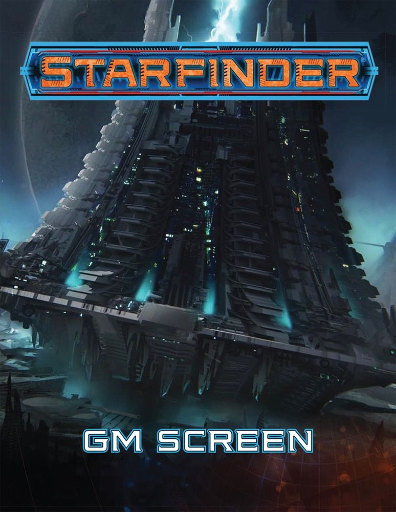 Starfinder RPG GM Screen