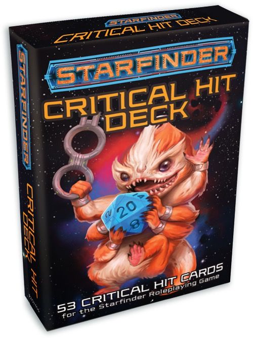 Starfinder RPG Critical Hit Deck