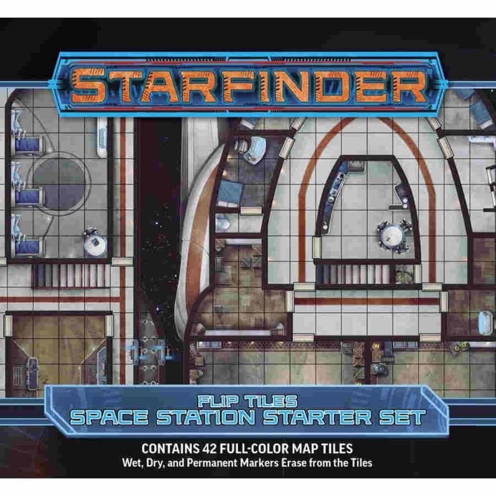 Starfinder RPG Flip Tiles Space Station Starter Set