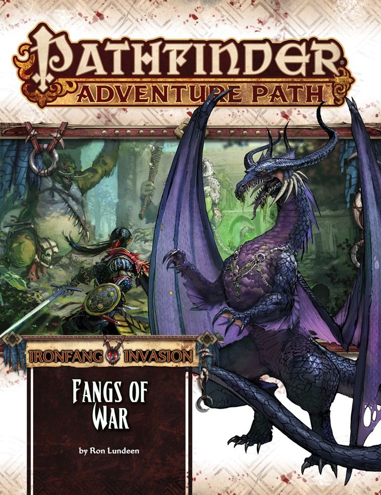 Pathfinder Ironfang Invasion #2 Fangs of War