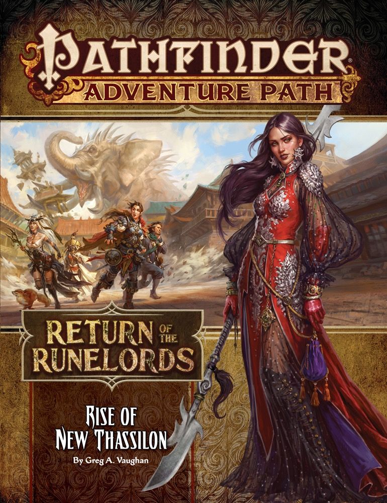 Pathfinder Adventure Path Return of the Runelords #6 Rise of New Thassilon