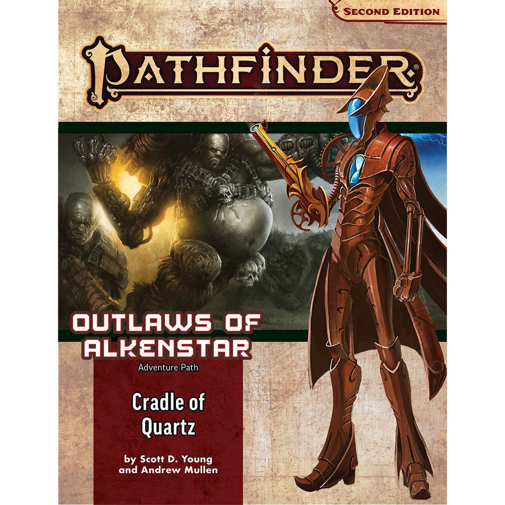 Pathfinder Second Edition Adventure Path Outlaws of Alkenstar #2 Cradle of Quartz