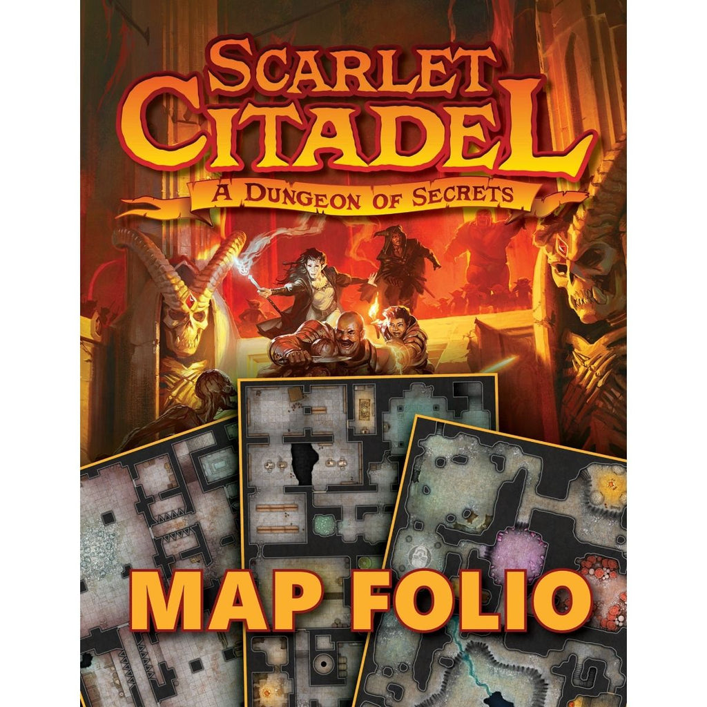 Kobold Press Scarlet Citadel Map Folio