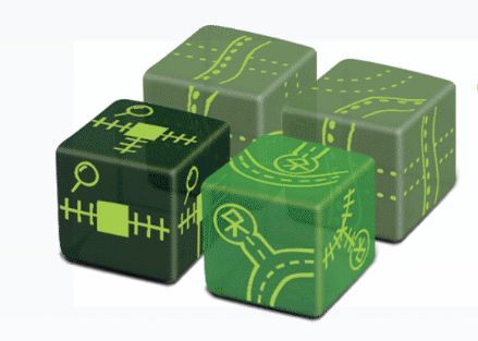 Railroad Ink Challenge Dice Expansion - Cthulhu Pack