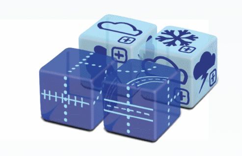 Railroad Ink Challenge Dice Expansion - Sky Pack