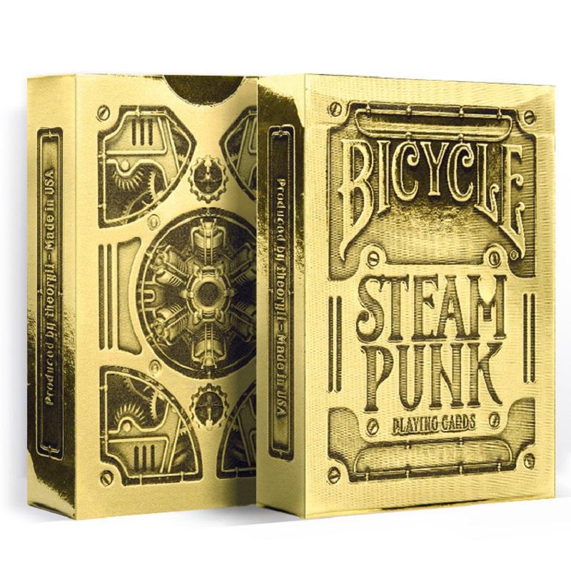 Bicycle Playing Cards - Gold Steampunk