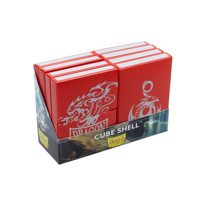 Dragon Shield - Deck Box - Cube Shell - Red