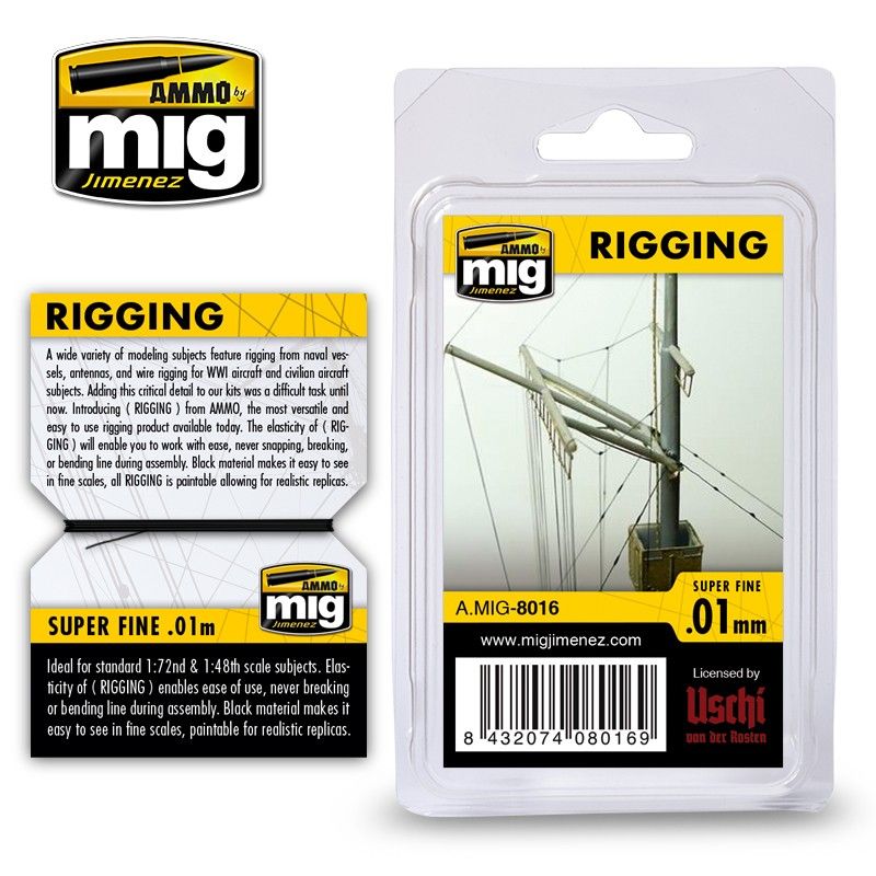 Ammo by MIG Accessories Rigging Super Fine 0.01mm