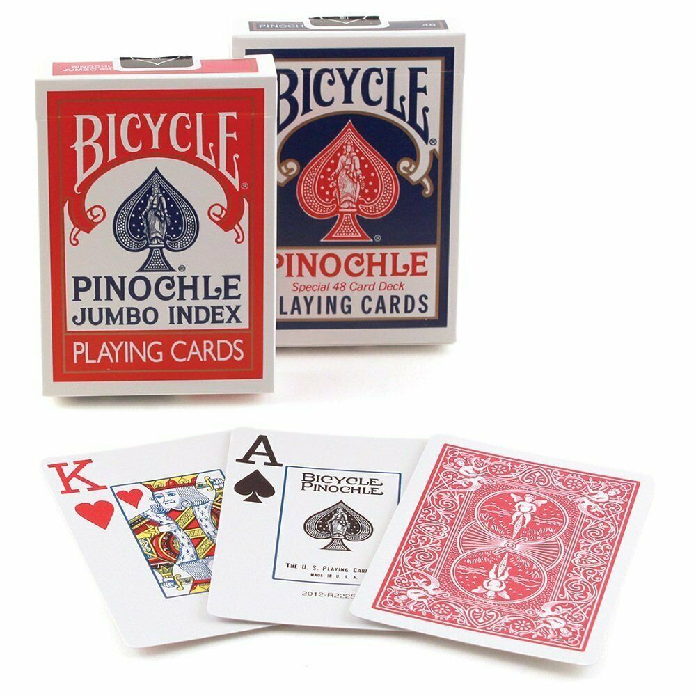 Bicycle Playing Cards - Pinochle Jumbo Index