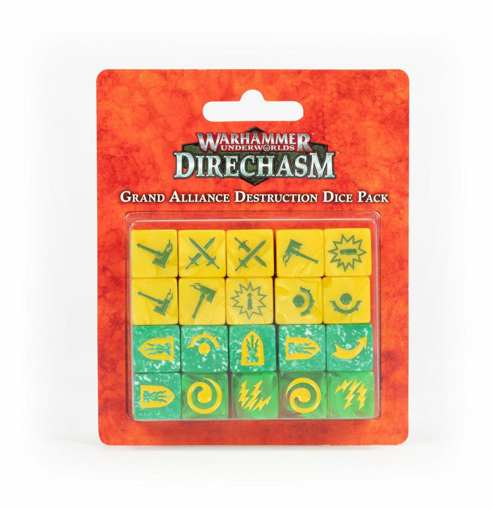 Warhammer Underworlds: Grand Alliance Destruction Dice Pack