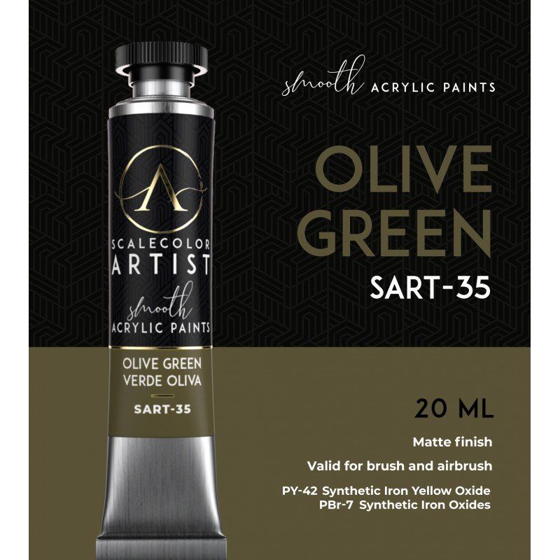 Scale 75 Scalecolor Artist Olive Green 20ml