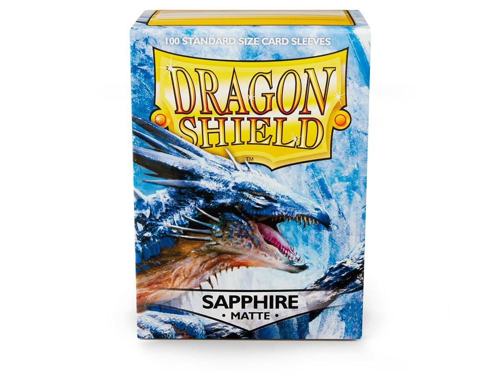 Dragon Shield - Sleeves - Box 100 - Sapphire MATTE