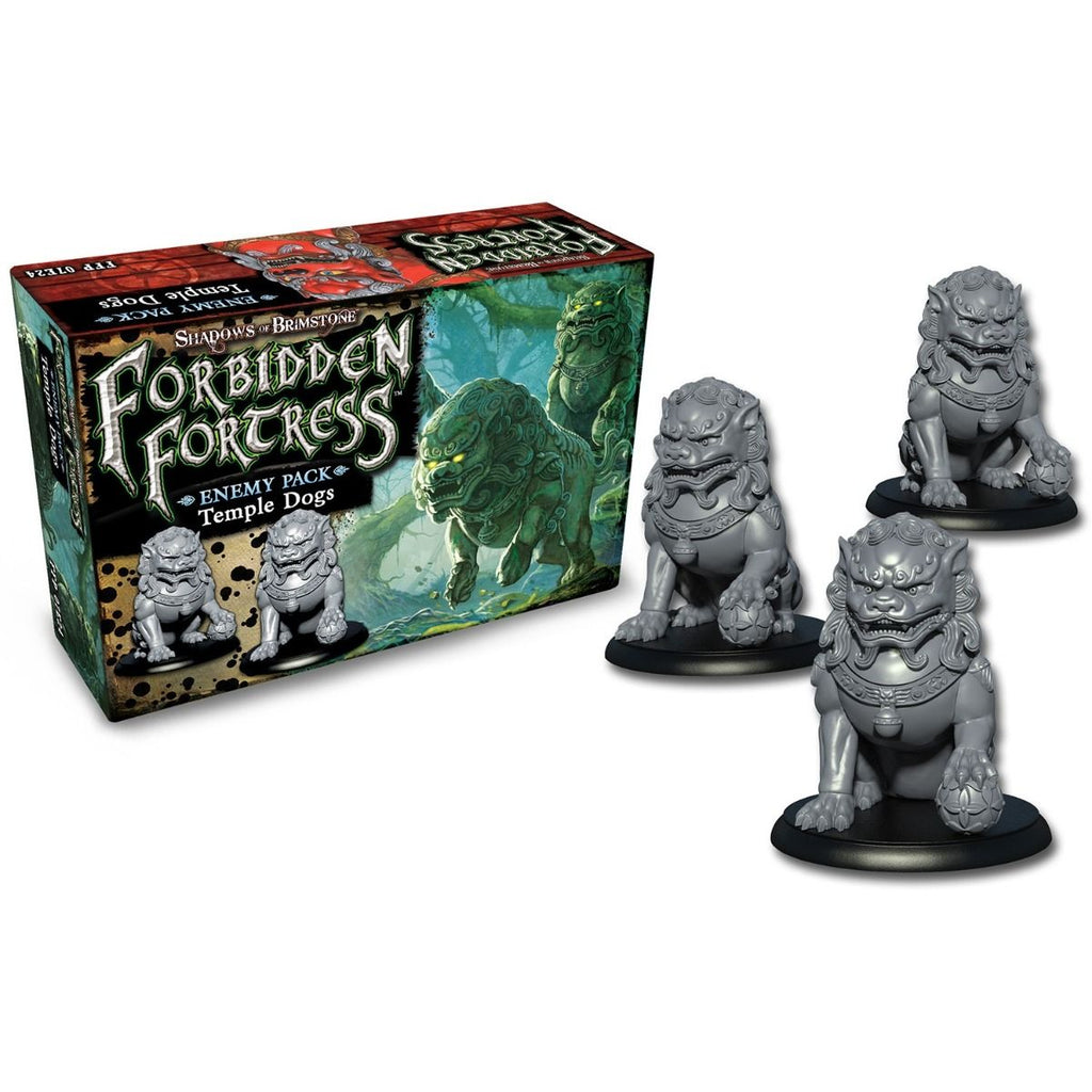 Shadows of Brimstone Forbidden Fortress Temple Dogs Enemy Pack