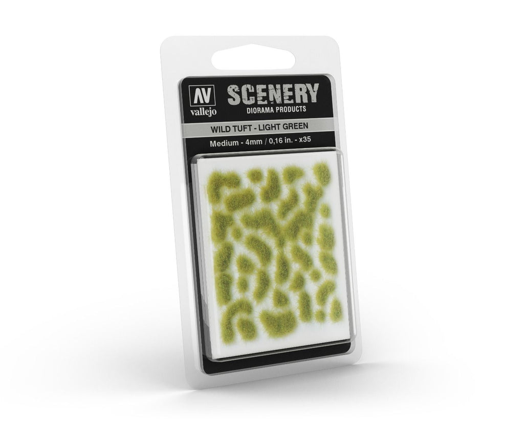 Vallejo Scenery - Wild Tuft - Medium - Light Green