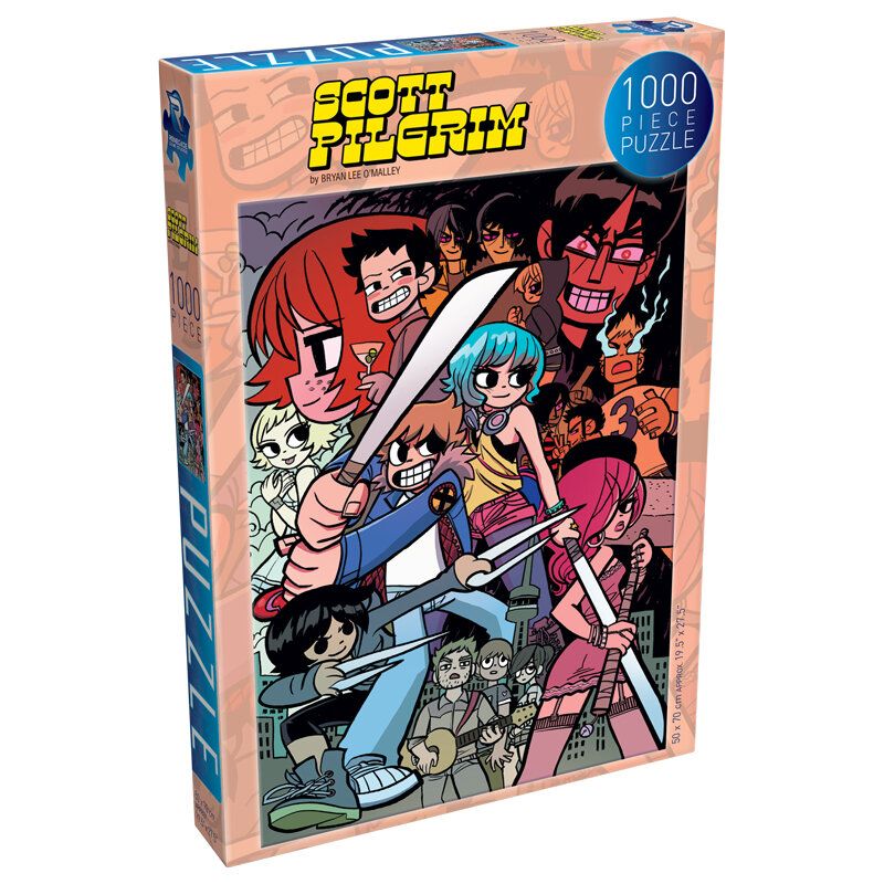 Renegade Jigsaw Puzzles: Scott Pilgrim #4: Colorful Collage