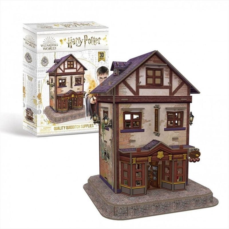 Harry Potter Quality Quidditch Supplies 78pc 3D Puzzle