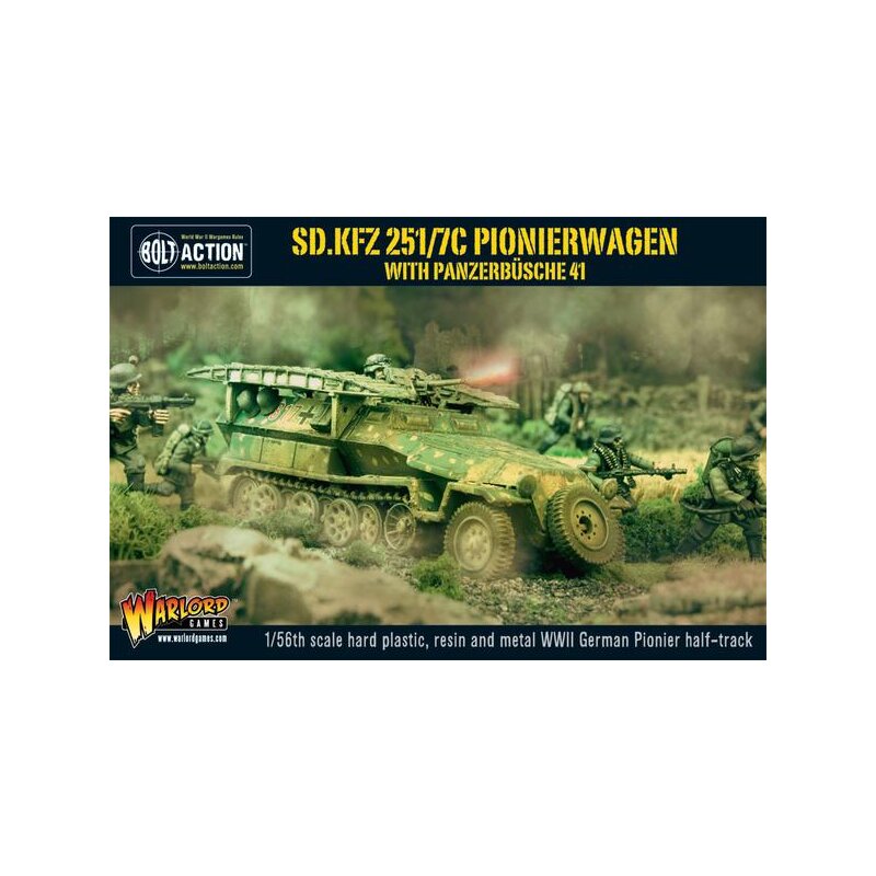 Bolt Action - Germany - Sd.Kfz 251/7C Pionierwagen with Panzerbuchse 41