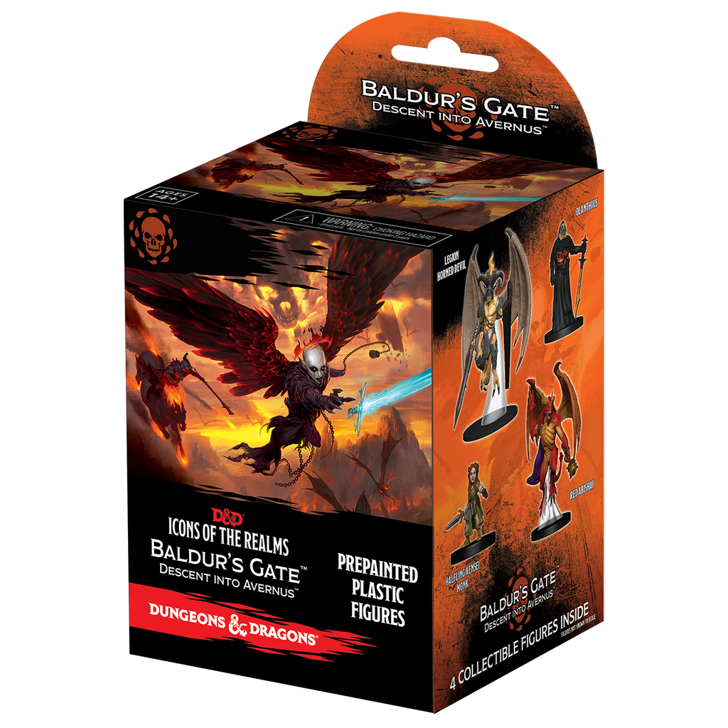 D&D Icons of the Realms Baldurs Gate Descent into Avernus Booster Brick