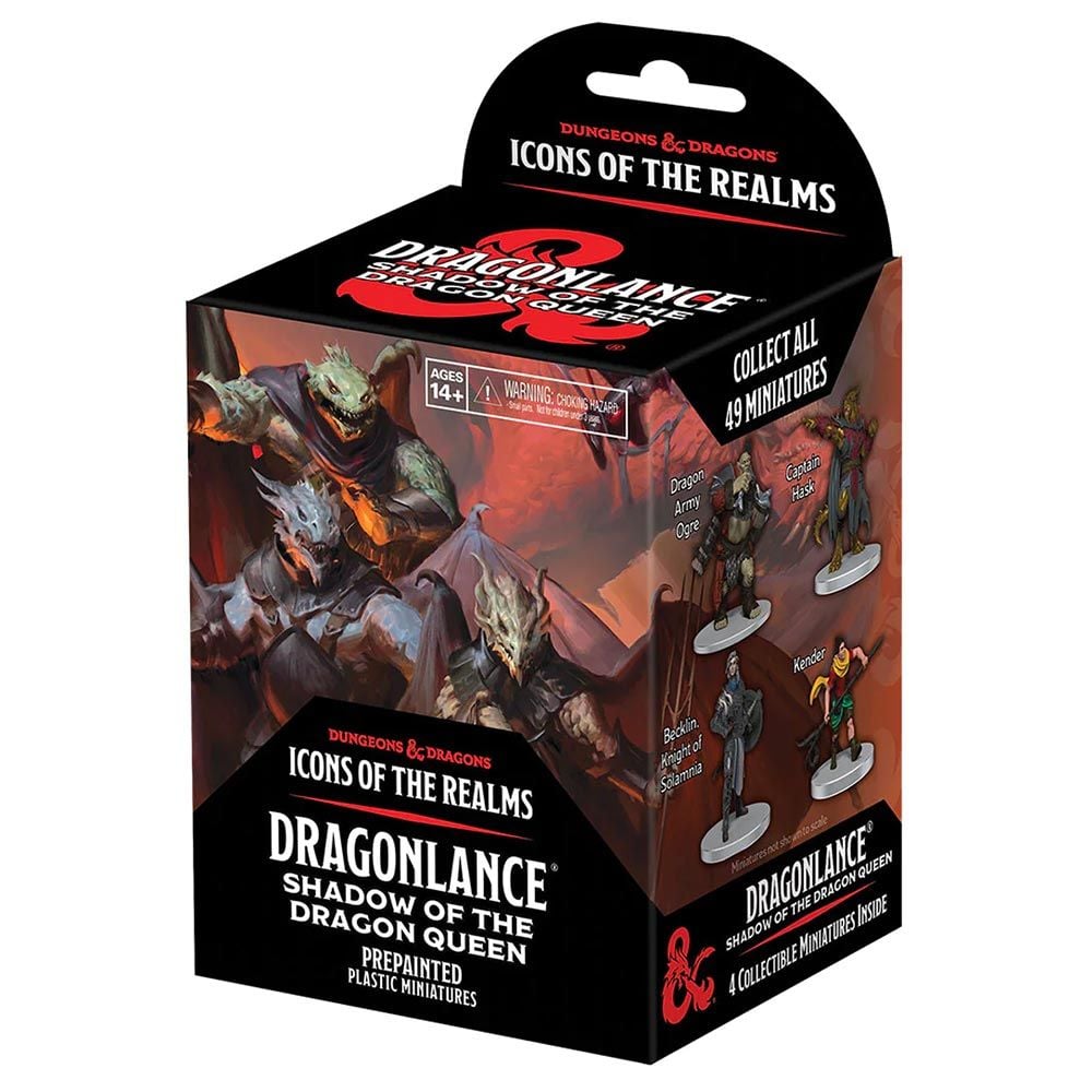 D&D Icons of the Realms Dragonlance Shadow of the Dragon Queen Booster