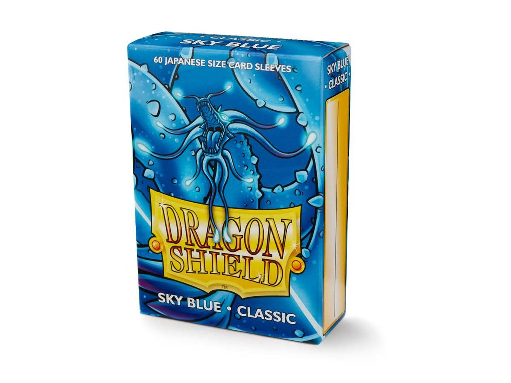 Dragon Shield - Sleeves - Japanese - Box 60 - Classic Sky Blue