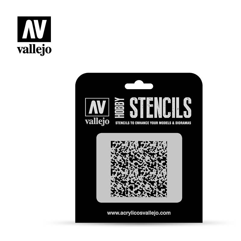 Vallejo Stencils - Air Markings - Weathered Paint 1/72