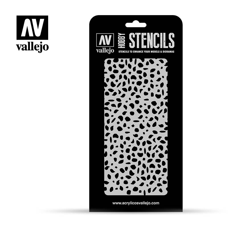 Vallejo Stencils - Camouflages - Luftwaffe WWII Spots Camo