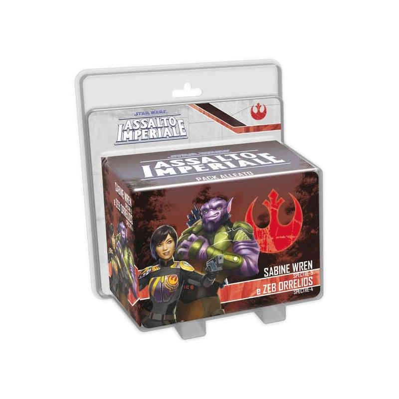 Star Wars Imperial Assault Sabine Wren and Zeb Orrelios Ally Pack