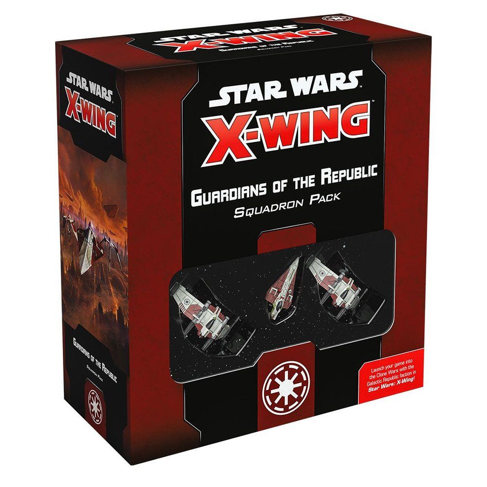 Star Wars X-Wing 2nd Edition Guardians of the Republic Squadron Pack