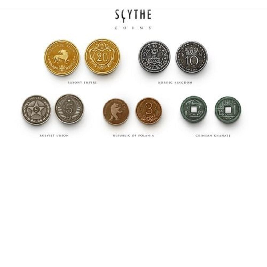 Scythe Metal Coins