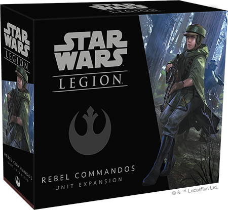 Star Wars Legion Rebel Commandos Unit Expansion