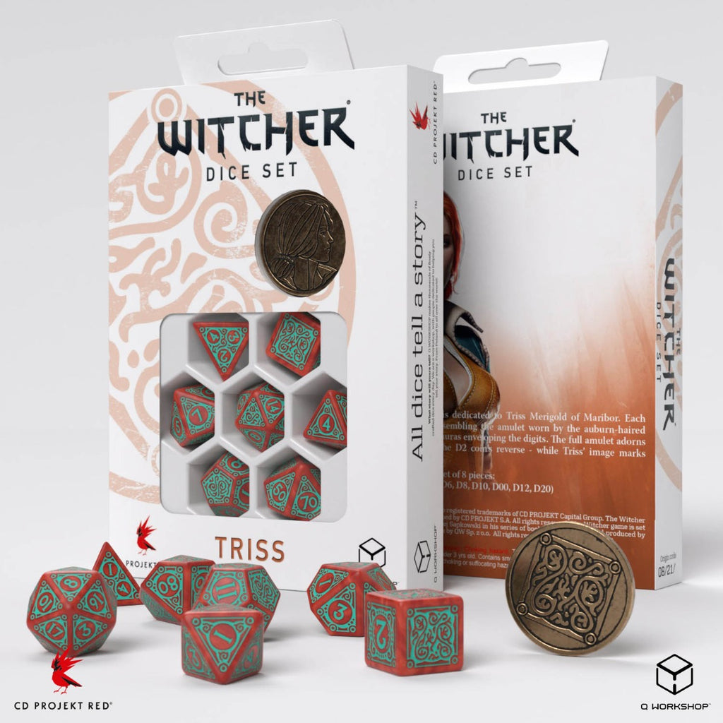 The Witcher Dice Set Triss - Merigold the Fearless