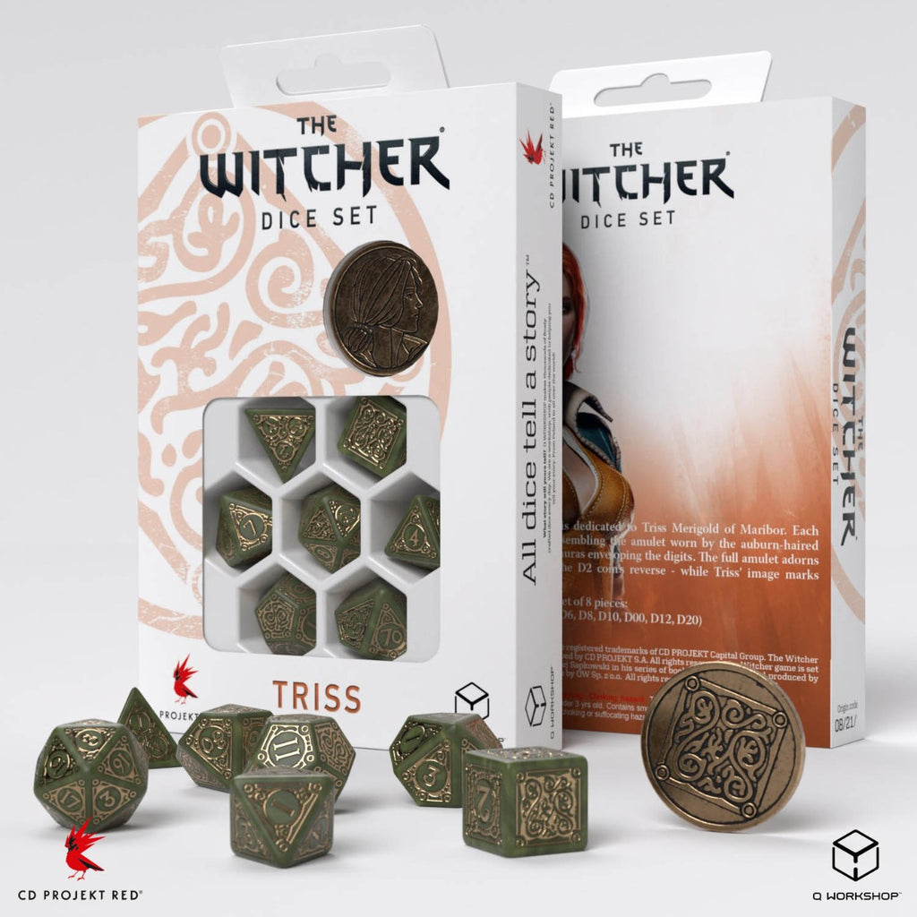 The Witcher Dice Set Triss - The Fourteenth of the Hill