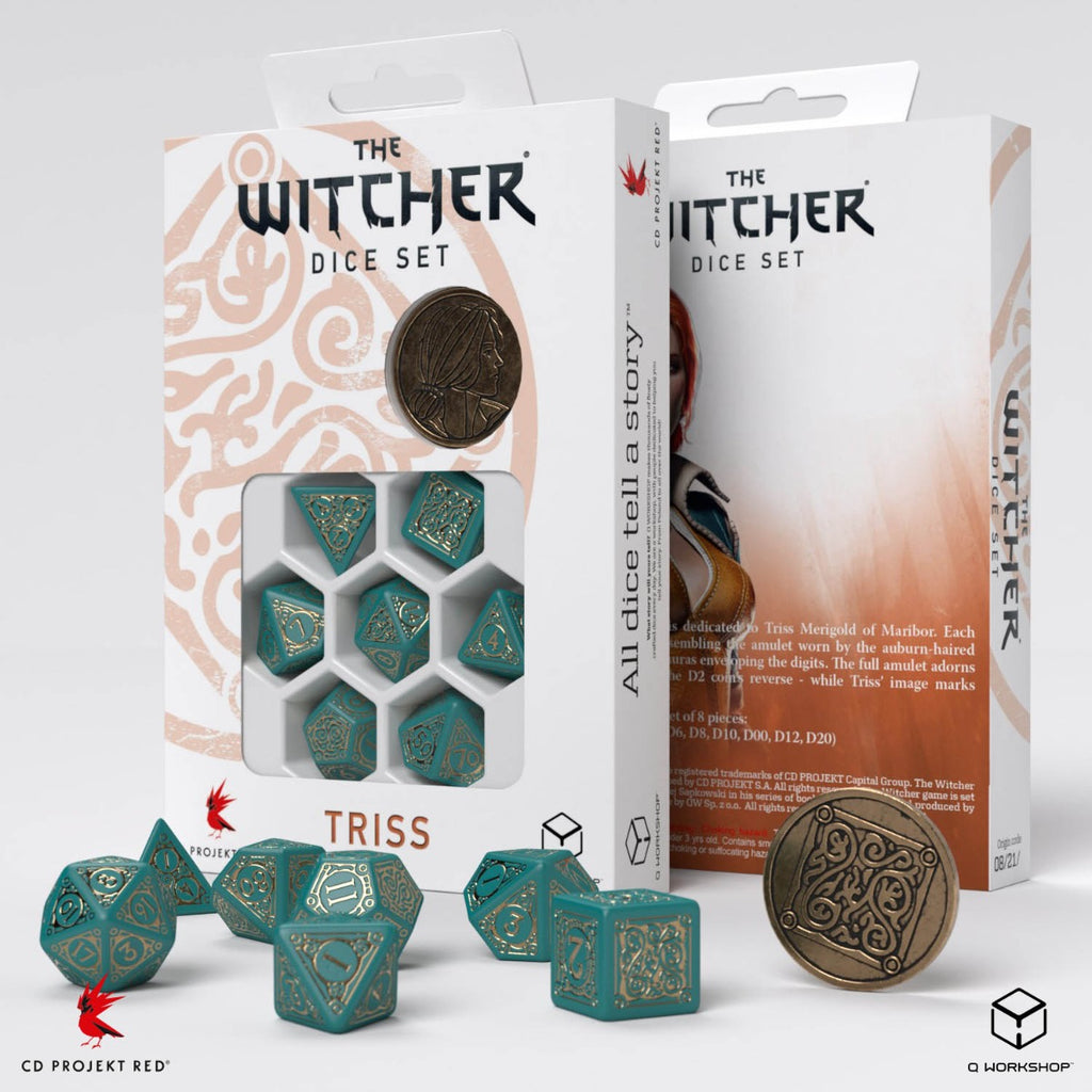 The Witcher Dice Set Triss - The Beautiful Healer