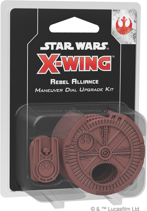 Star Wars X-Wing 2nd Edition Rebel Alliance Maneuver Dial Upgrade Kit