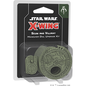 Star Wars X-Wing Miniatures Game: Scum Maneuver Dial Upgrade Kit