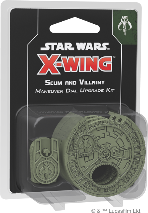 Star Wars X-Wing 2nd Edition Scum and Villainy Maneuver Dial Upgrade Kit