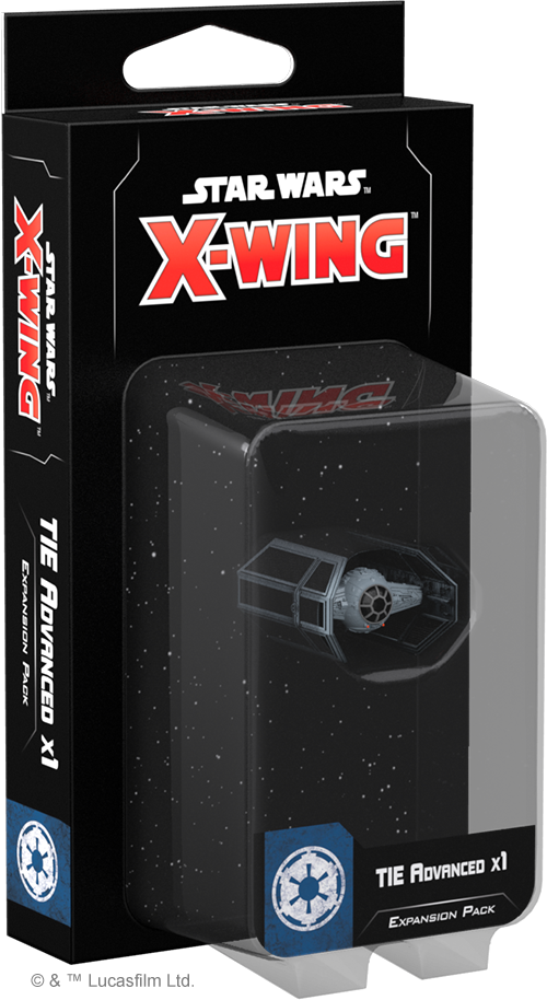 Star Wars X-Wing 2nd Edition TIE Advanced x1