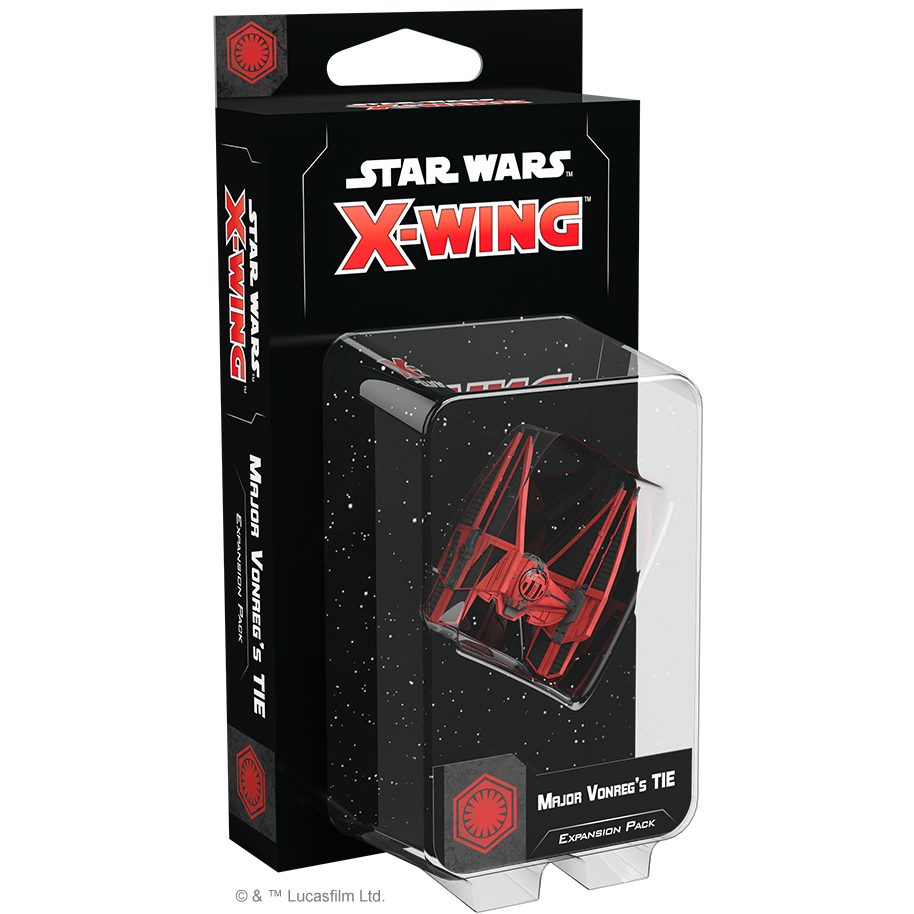 Star Wars X-Wing 2nd Edition Major Vonregs Tie Expansion Pack