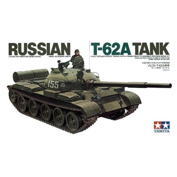 Tamiya - 35108 - 1/35 Russian T-62A Tank